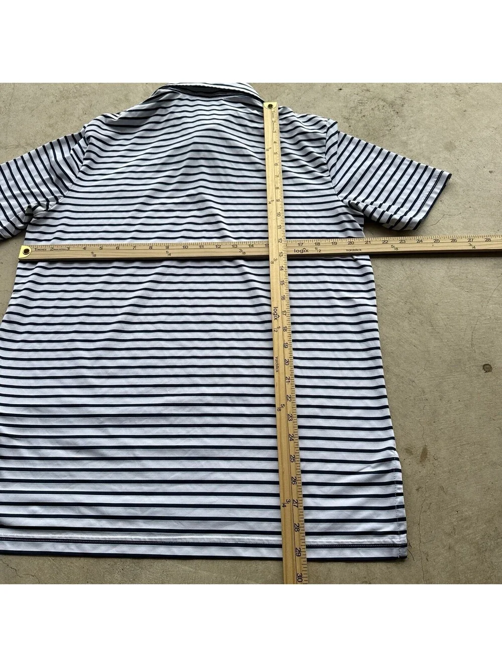 RLX RALPH LAUREN Performance Men's Polo Golf Shirt M The Broadmoor Striped